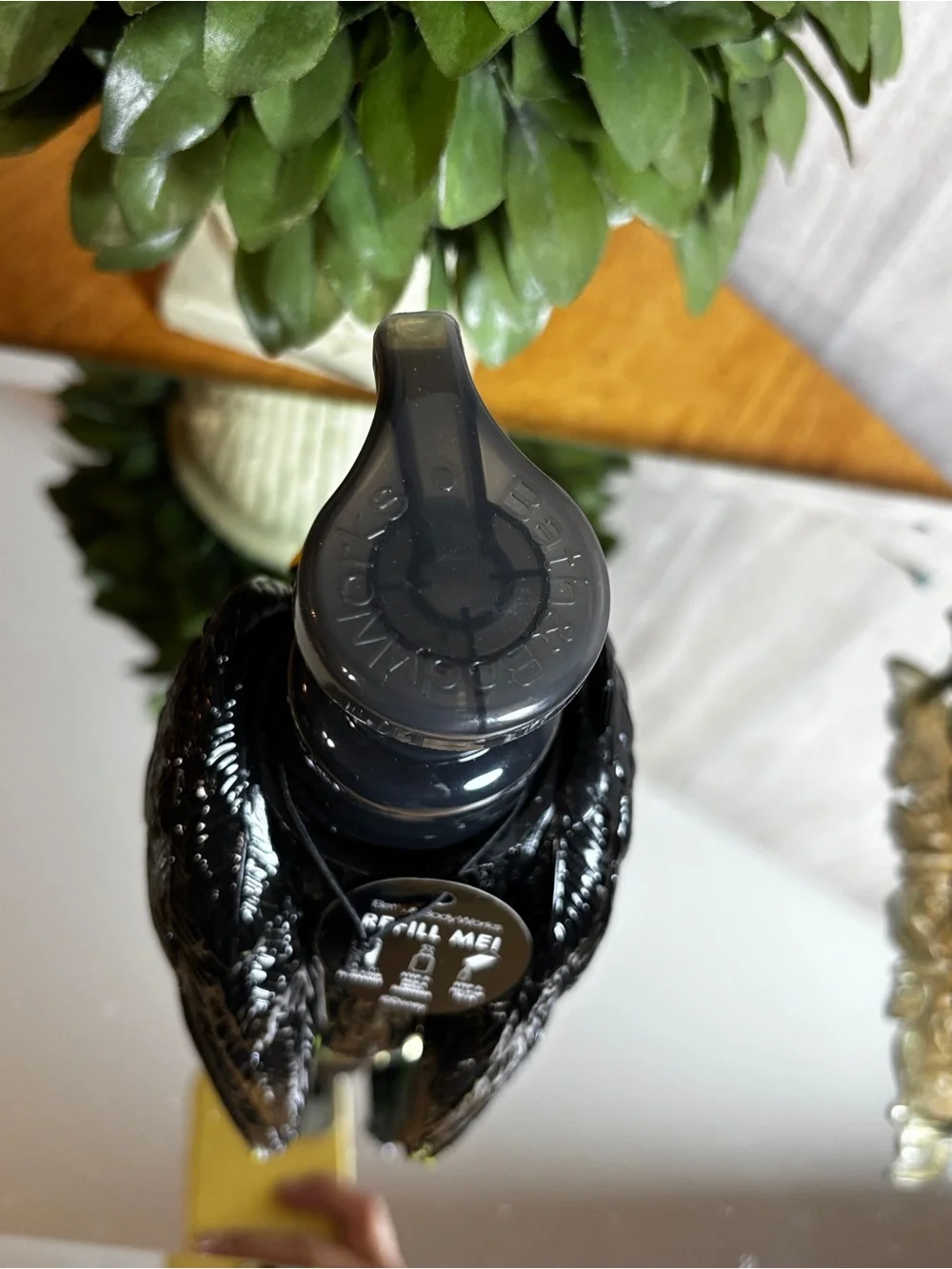 Bath & Body Works Halloween Black Crow Foaming Soap Dispenser